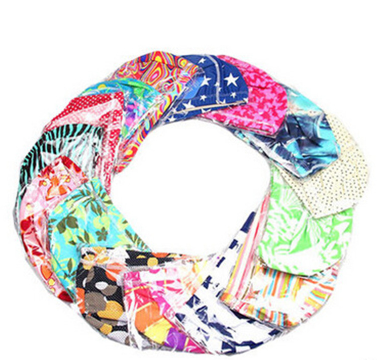 [Manufacturers, accusing] adult Pure cloth bathing cap Fancy swimming cap packing Natatorium bathing cap