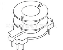 RM8骨架厂家、YC-RM-0802、6+6P变压器骨架、电感线圈骨架