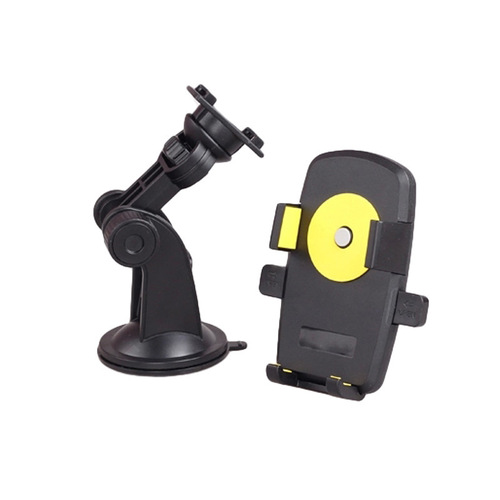 Car mobile phone holder, air outlet suction cup, 360-degree rotating mobile phone holder for navigation car, manufacturer wholesale