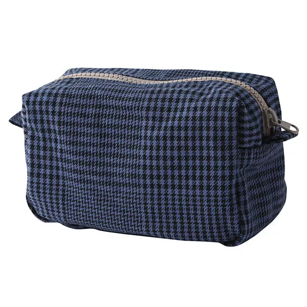 Flannel cosmetic bag, organizer bag