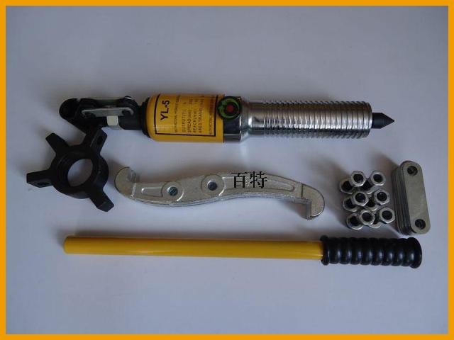 YL-5整体式液压拉马 5T轴承拉马工具 三爪拉马