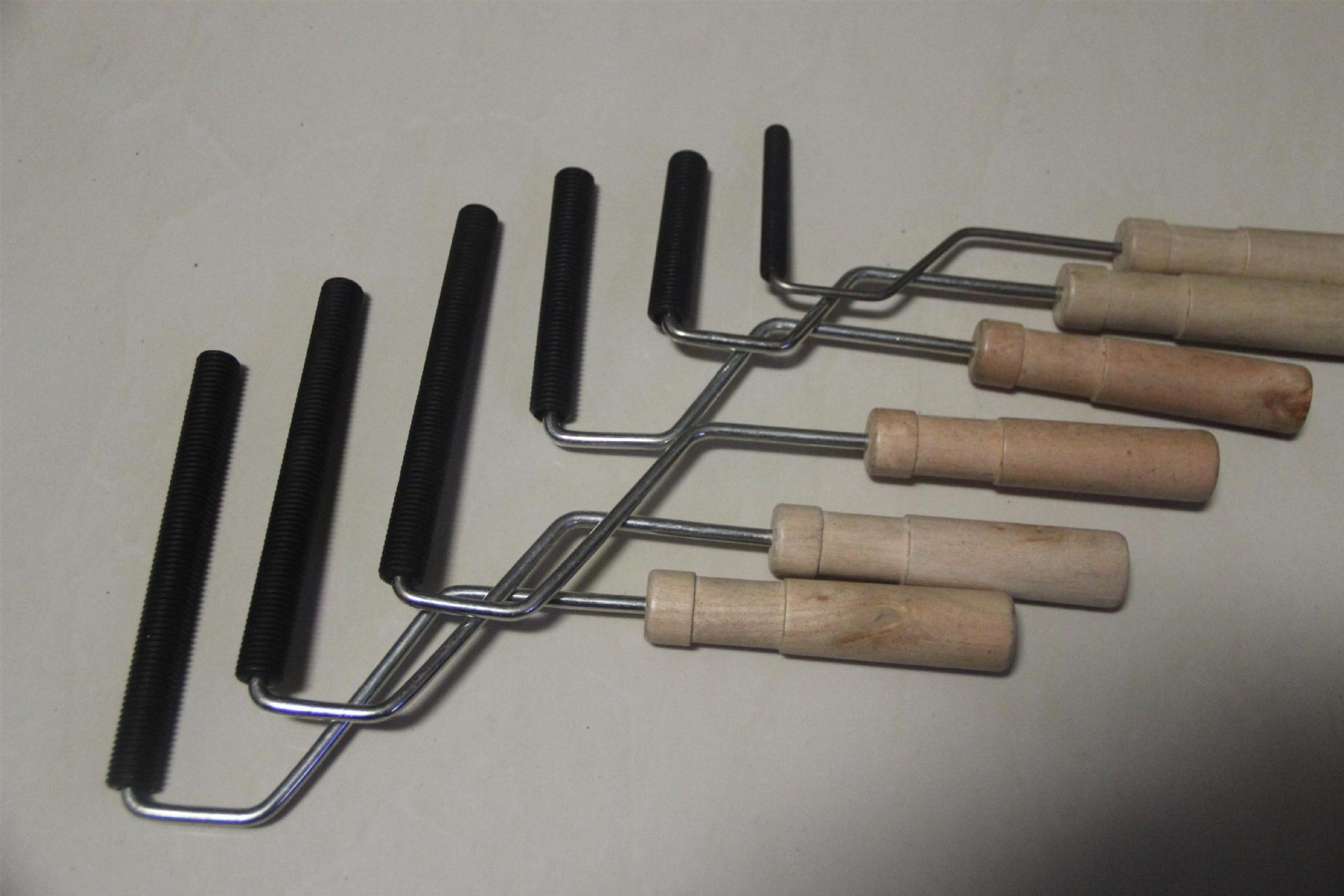 玻璃钢消泡工具-铁制螺纹滚