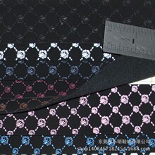 JP5027现货供应 毛底0.9MM压花拉米PU鞋材手袋皮革