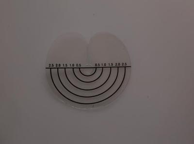 帶刻度 接發無刻度接發片 假發接發隔熱片 駁發片