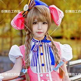 cosplay日本动漫love live糖果装cos南小鸟女仆装 造型假发高温丝