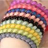 Hair rope, fashionable telephone, hair accessory, new collection, Korean style, wholesale