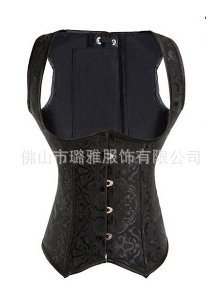 Corsé fabricantes de comercio exterior AliExpress SUMINISTRO DE Europa y América sexy corsé corte corsé de hueso de acero