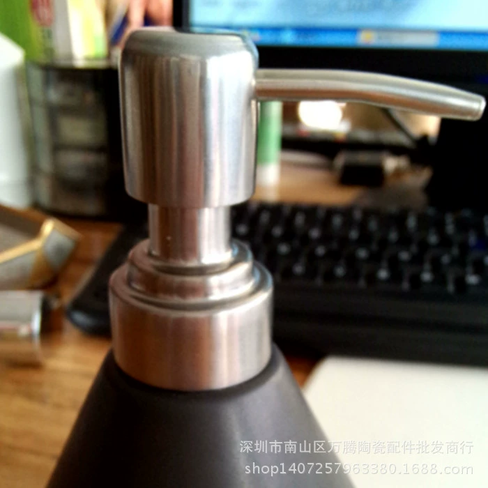 Производители оптовых продаж 100% удовлетворение из нержавеющей стали для мытья рук эмульсионный насос. Насадка для ванной. Керамические аксессуары головки насоса