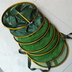 Fishing Gear Wholesale Epoxy Coating Swivel Lock Fishing Rods Aluminum Alloy Edge Fishing Rod Nets Fishing Gear Bags