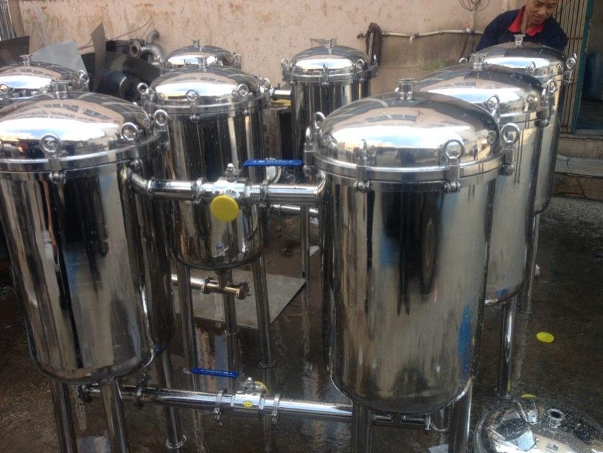 不锈钢双联过滤机|双联过滤器(实图)