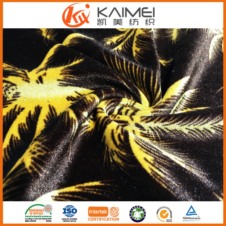 常熟厂家长期供应KS韩国绒 金丝绒印花韩国绒