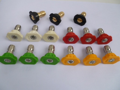 High-pressure cleaning machine accessories, high-pressure nozzle/nozzle, water gun quick-connect nozzle, fan-shaped nozzle 0 degrees 15 degrees