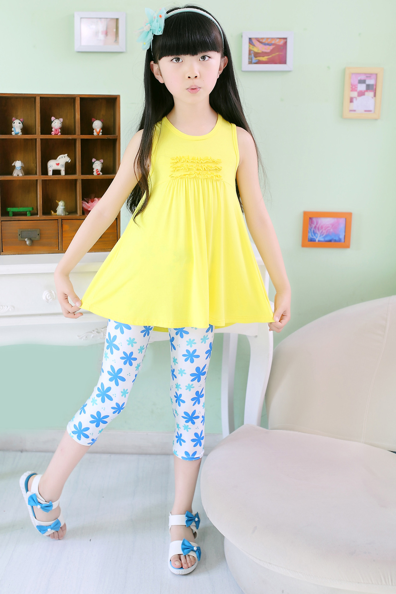 Pantalon fille - Ref 2063948 Image 36