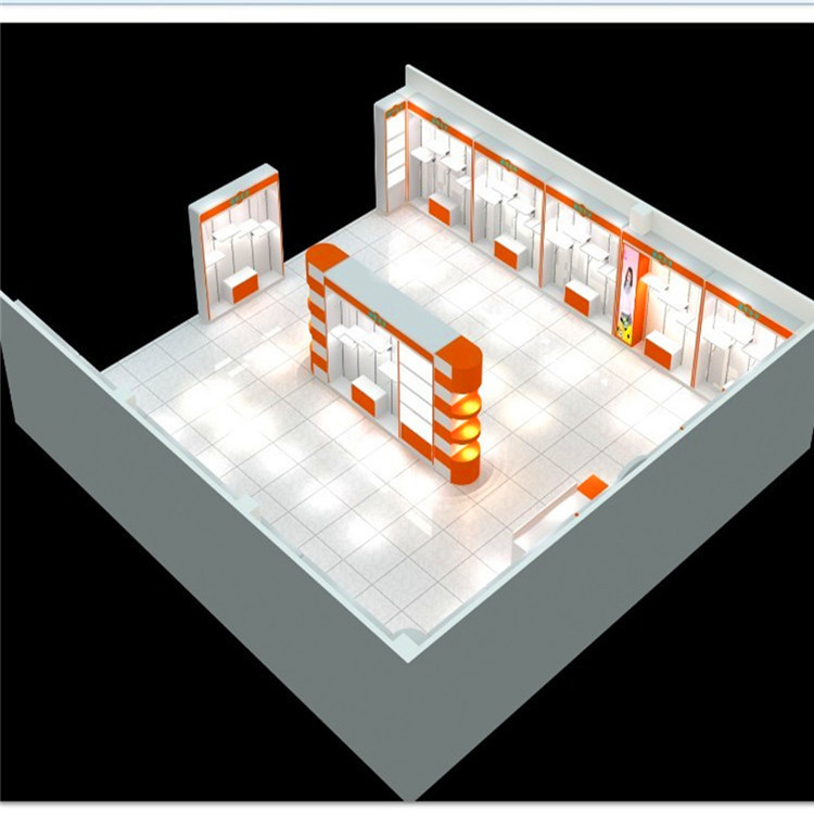 鞋货架展示架 可定做童装货柜货架 木质烤漆展示柜义乌本地工厂直