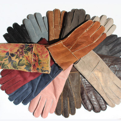 wholesale Fur integrated glove Three fashion leisure time keep warm Sheepskin gloves Manufactor Direct selling Autumn and winter