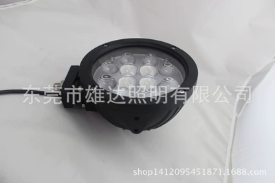4D new black round led LED gündüz işıqları