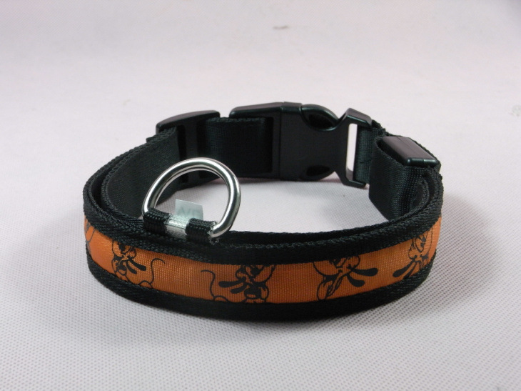 Blue Glow Dog Collar