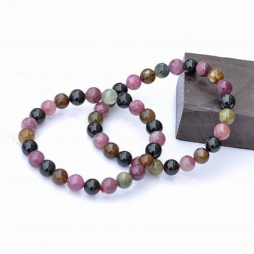 Турмалиновая bracelet, подарок на день рождения, модный аксессуар, оптом