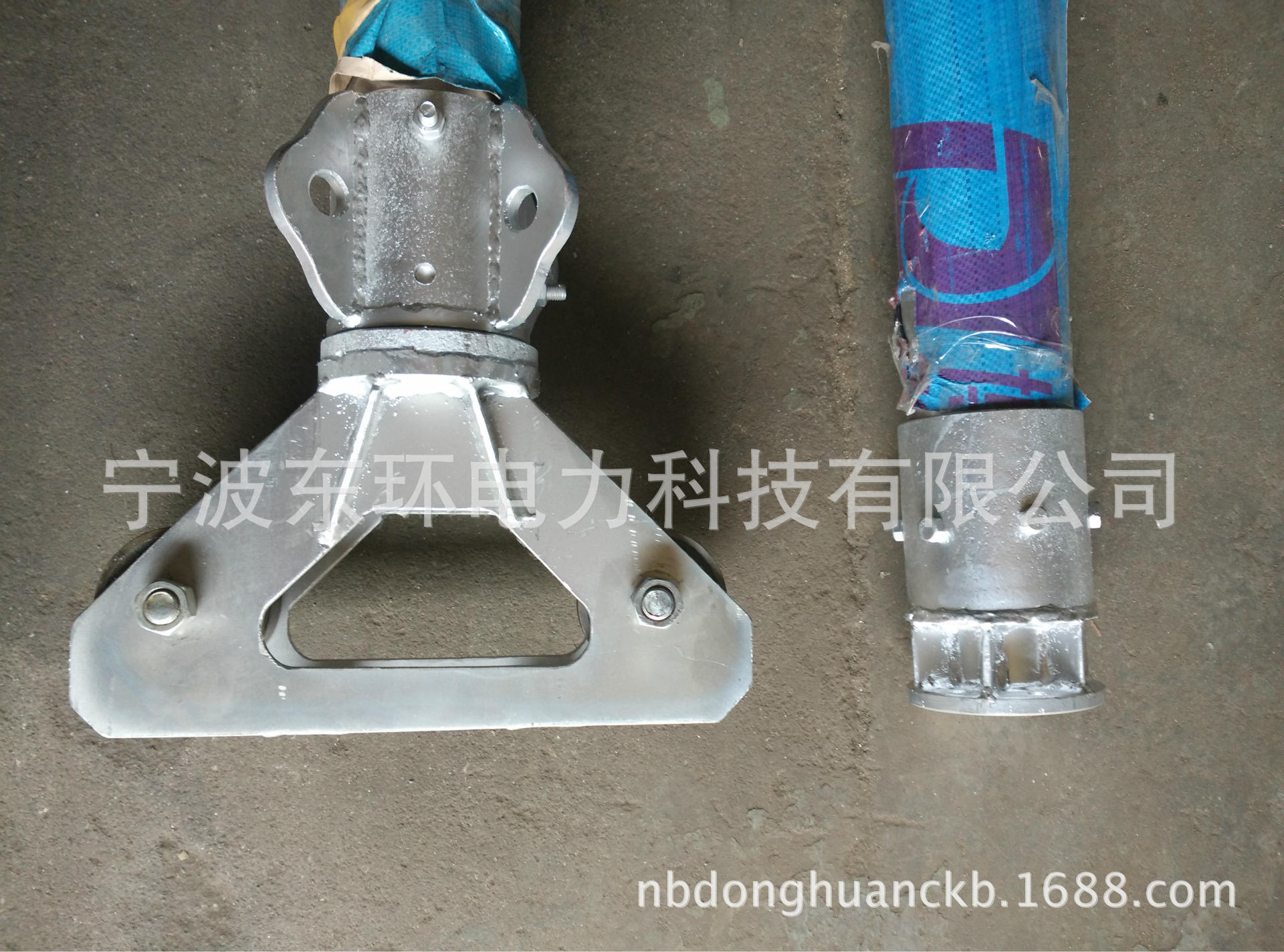 吊装组立杆塔120-150mm管式扒杆铝合金管式内悬浮抱杆-阿里巴巴