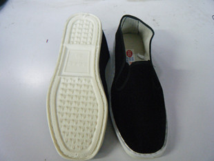 Manufacturer Sells Old-fashioned Elastic Cloth Shoes for Work and Hotels, White-soled Foam Cloth Shoes, Black-soled Cloth Shoes