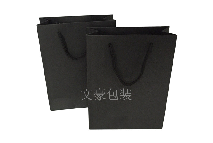 Black Cardboard Bags Wholesale display picture 3