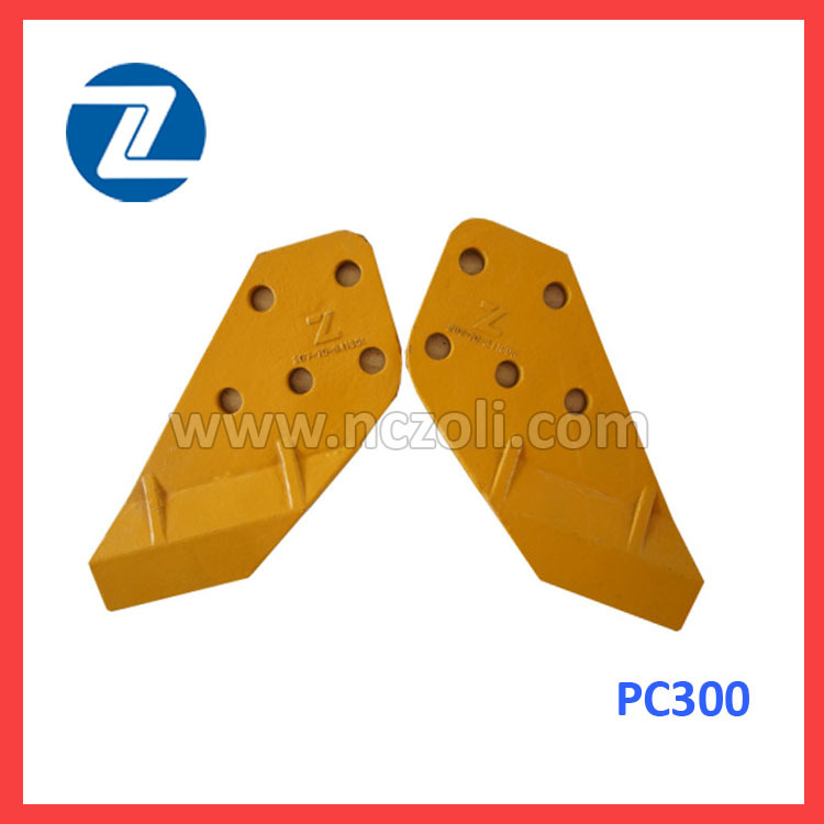 【中力】 厂家批发 挖掘机配件 易损件 刀角板 小松系列 PC300