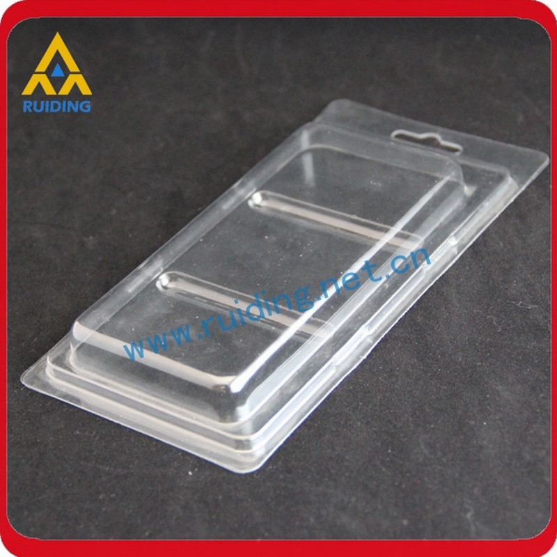 pvc对折吸塑泡壳 专业定制带飞机孔可加logo