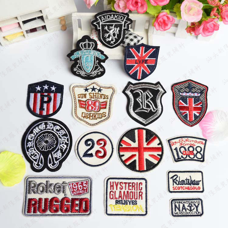 Special Promotion Can Be Sewn and Ironed Cloth Patch Patch Patch Clothing Pants Decorative Applique Embroider Patch Computer Embroider Patch
