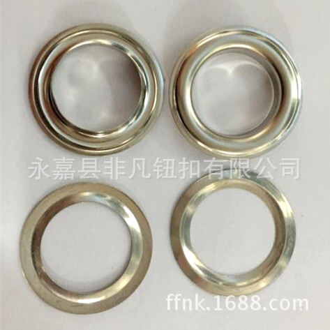 不锈钢鸡眼 蓬圈 金属汽眼 内径17mm 银白色 厂家直销  现货足
