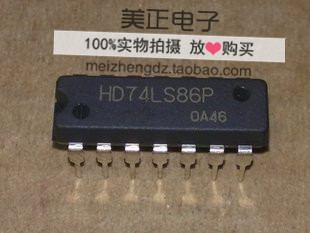 HD74LS86P SN74HC86N 74LS86N 74LS86 74HC86 DIP14全新原装正品
