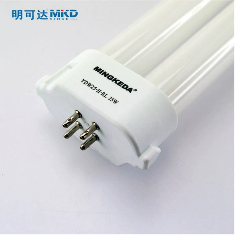 明可达 [护眼灯001Y2003Y用灯管25W单H四方针台灯灯管4000K色温]
