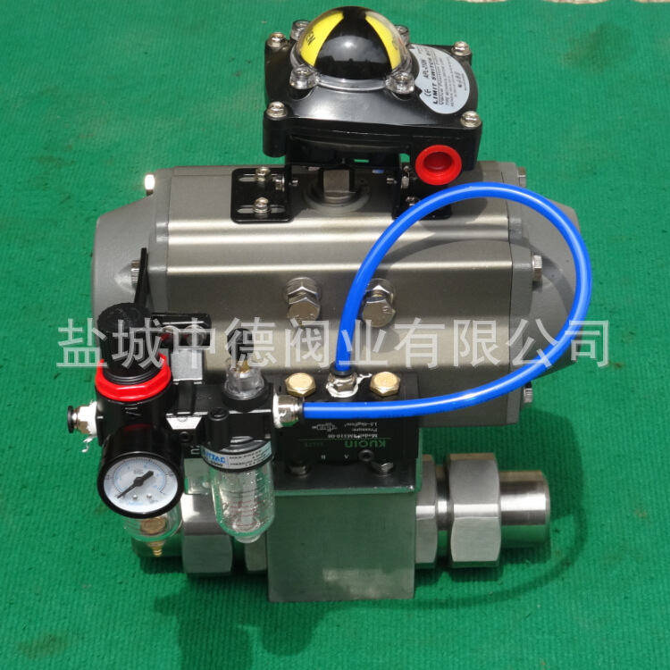 源头工厂气动法兰球阀.低压0型硬密封气动阀.电动浮动式球阀