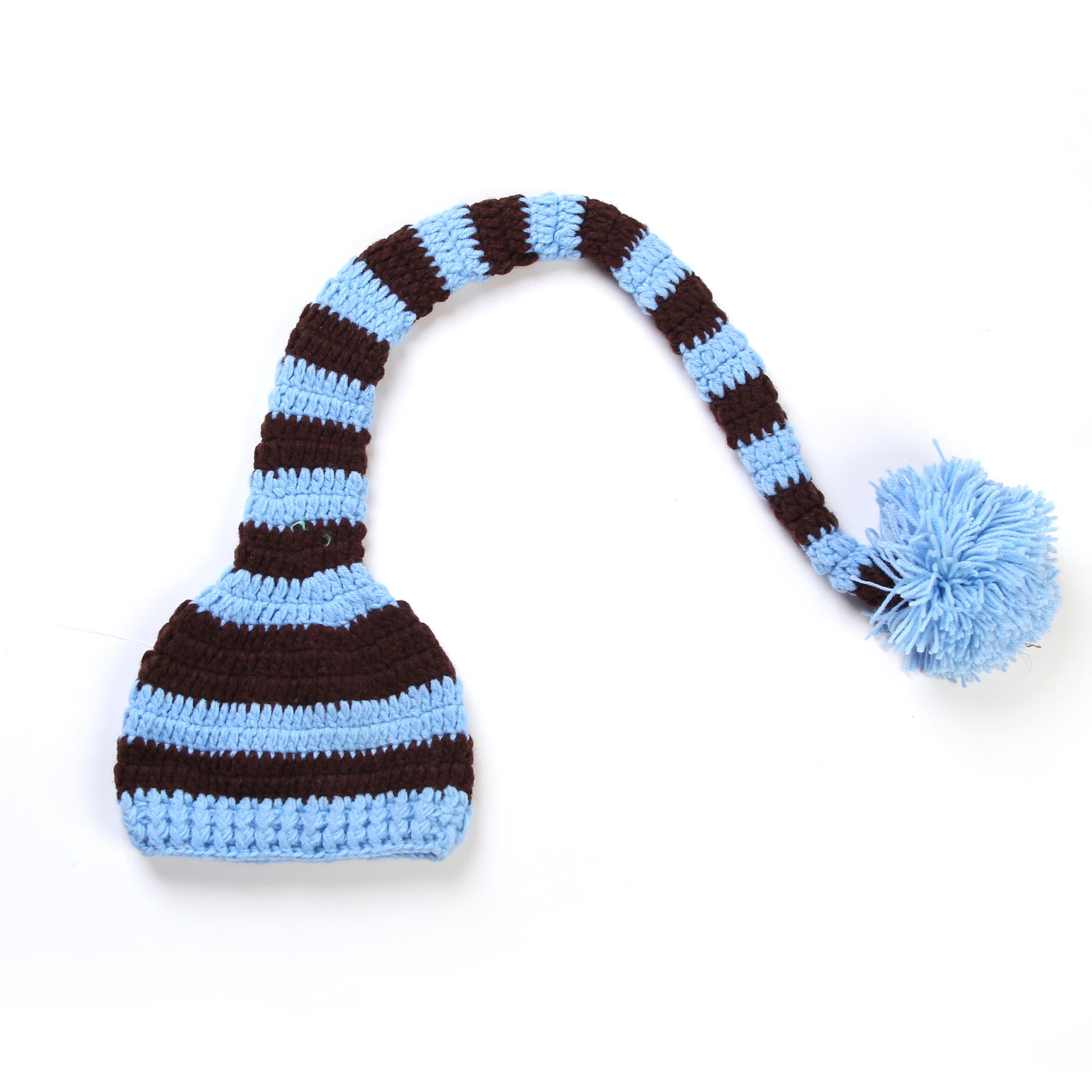 Children Unisex Basic Stripe Pleated Baby Hat display picture 1