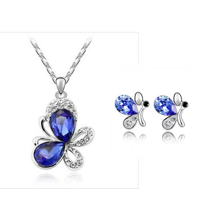 Комплект, украшения, ожерелье, серьги, Aliexpress, корейский стиль