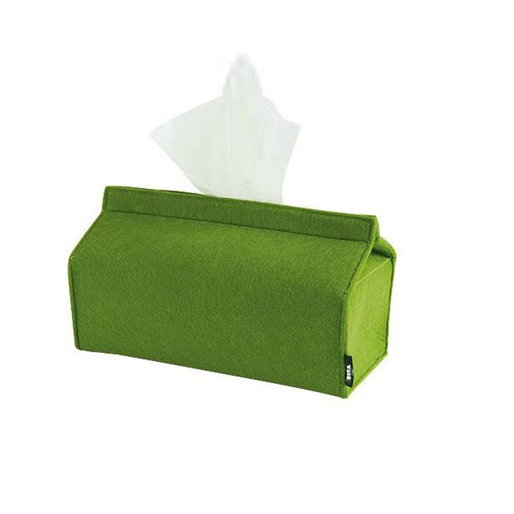 wholesale customized Square Shape felt Tissue box Tissue Stylish simplicity Taobao supply