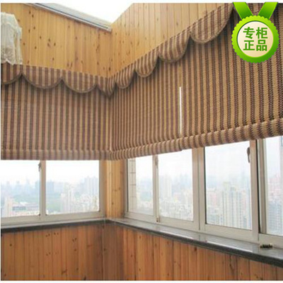 Special Offer customized Bamboo curtain Rolling curtain shading Rolling curtain Louver curtain bedroom a living room Bamboo curtain Bamboo Curtain