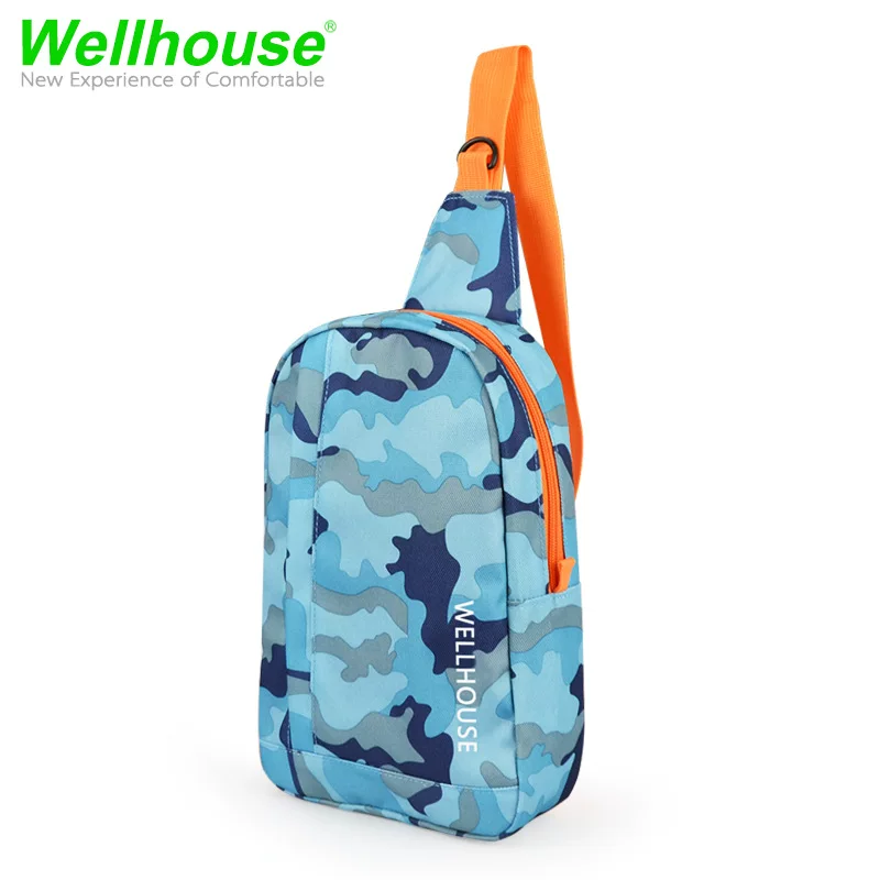 Wellhouse Travel спортивная камуфляжная школьная сумка для отдыха, рюкзак