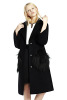 2020 Autumn and winter new pattern lady Star Fan Bingbing Same item Fur coat Mid length version overcoat cocoon Loose