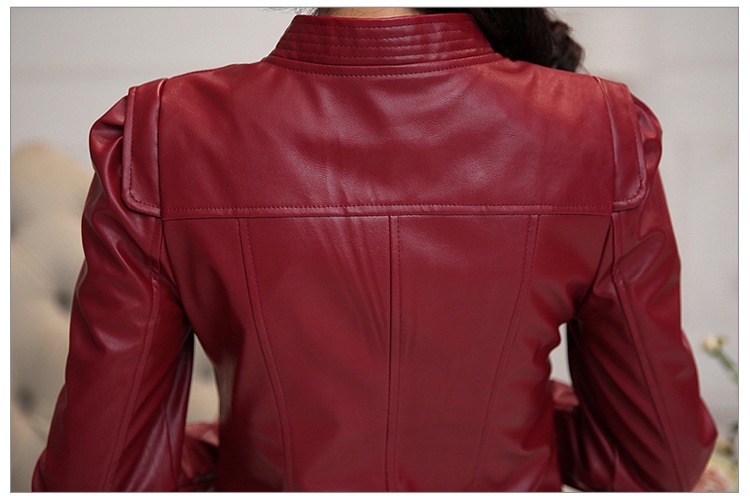 Veste en cuir femme en PU - Ref 3447629 Image 45