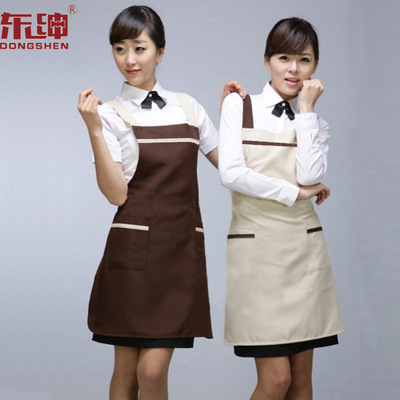 Polyester fiber work apron Manufactor wholesale Western Pastry shop Staff installed apron