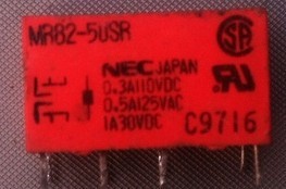 MR82-5USR  NEC拆机正品继电器