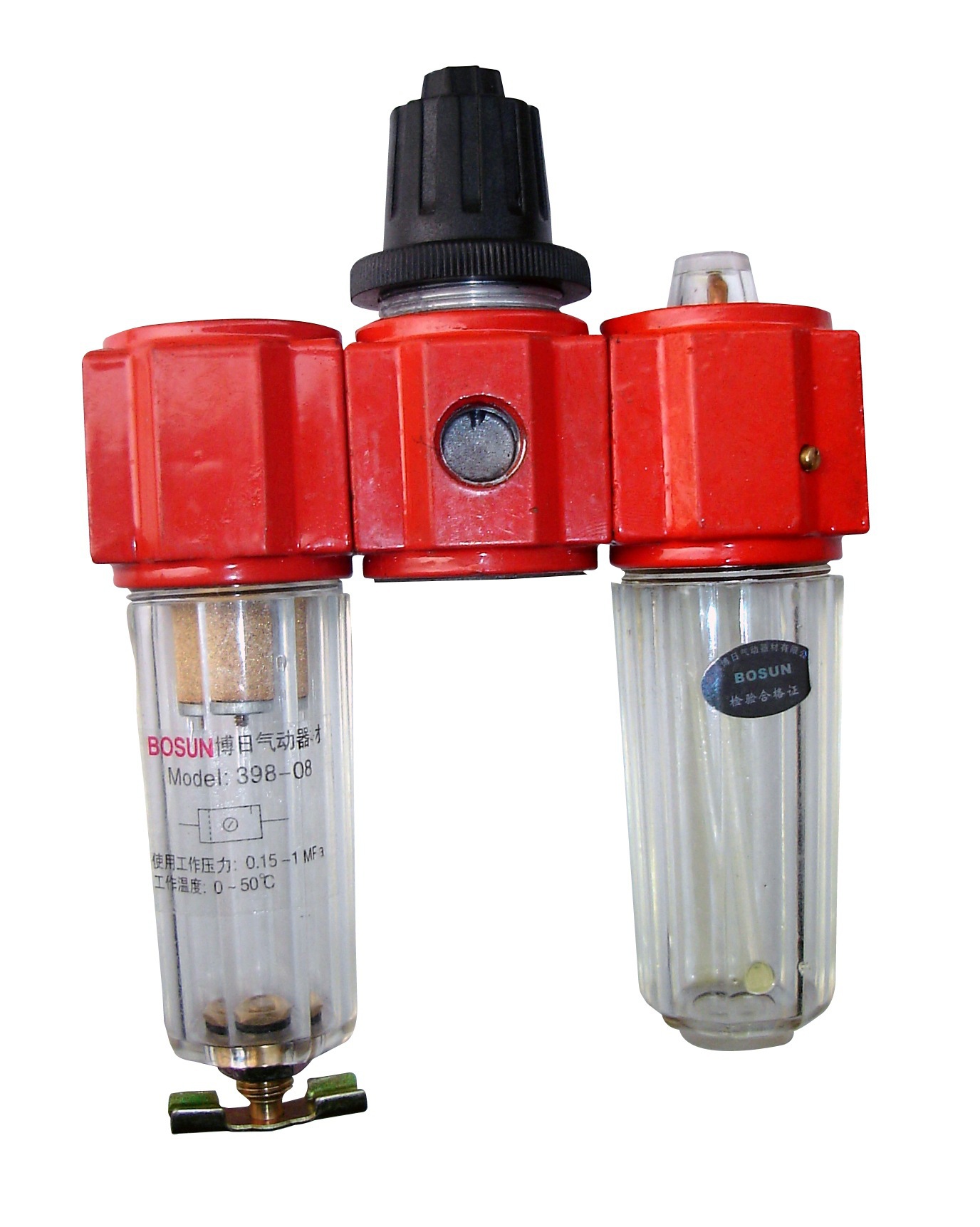 气源处理器398-08三联件 油水分离器 过滤器   2分接口G1/4