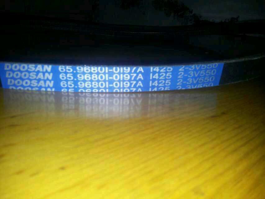 供应韩国大宇柴油发电机组风扇皮带 65.96801-0197A