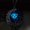 Starry sky, necklace, pendant, European style, halloween, Amazon