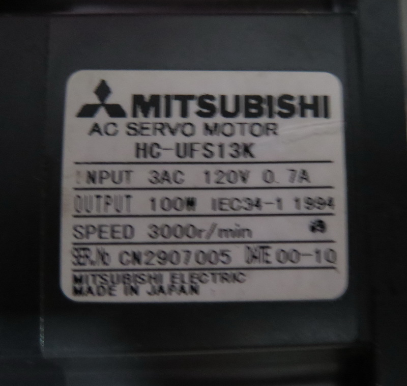 台州信达 二手三菱电机  HC-UFS13K保修三个月  询价