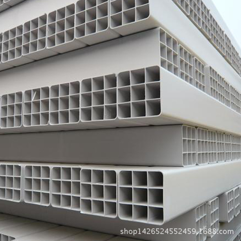 【批发价格优惠】PVC格栅管多孔栅格管四九单孔格栅管pvc方管厂家-阿里巴巴