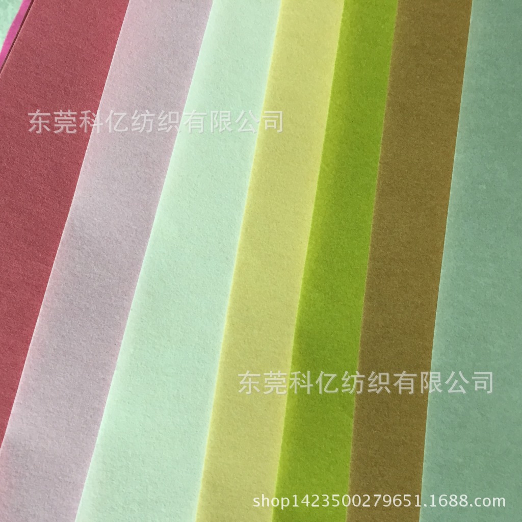 大红色绒布无纺底植绒无纺底短毛绒 单面绒纸底植绒布包装盒植绒-阿里巴巴