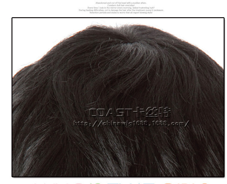 Perruque cheveux courts - Ref 2610716 Image 10