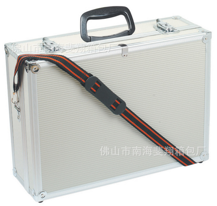 供应铝合金多格工具箱 铝箱 手提斜跨箱 铝制包装箱 工具箱定做
