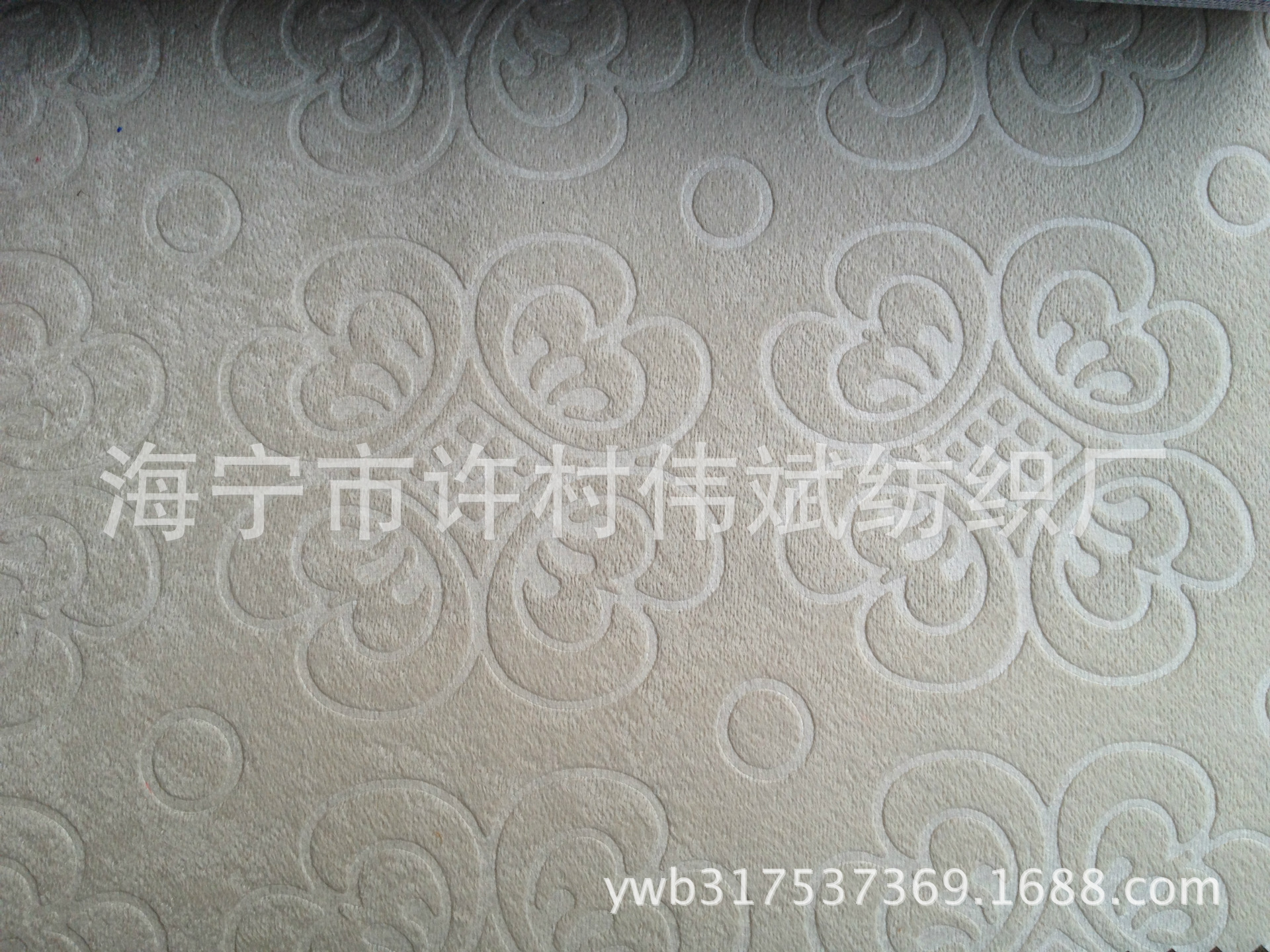 意大利绒压花一19